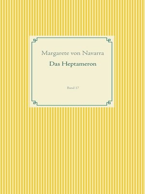 cover image of Das Heptameron